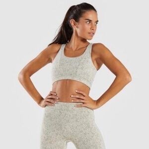 NWT Gymshark Fleur Texture Sports Bra